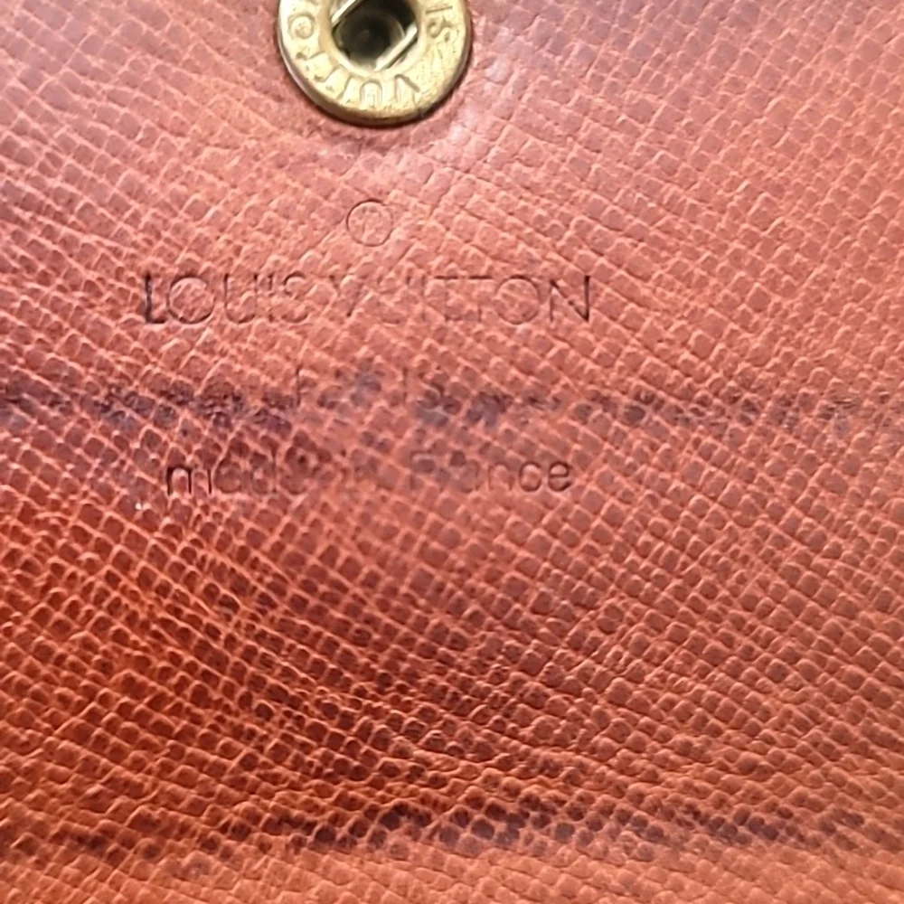 Louis Vuitton Authentic Monogram Brown Credit Card Wallet - Picture 5 of 16